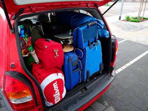 Bagages coffre voiture